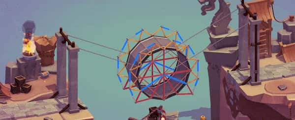 桥梁建筑师3 Poly Bridge3 中文版插画